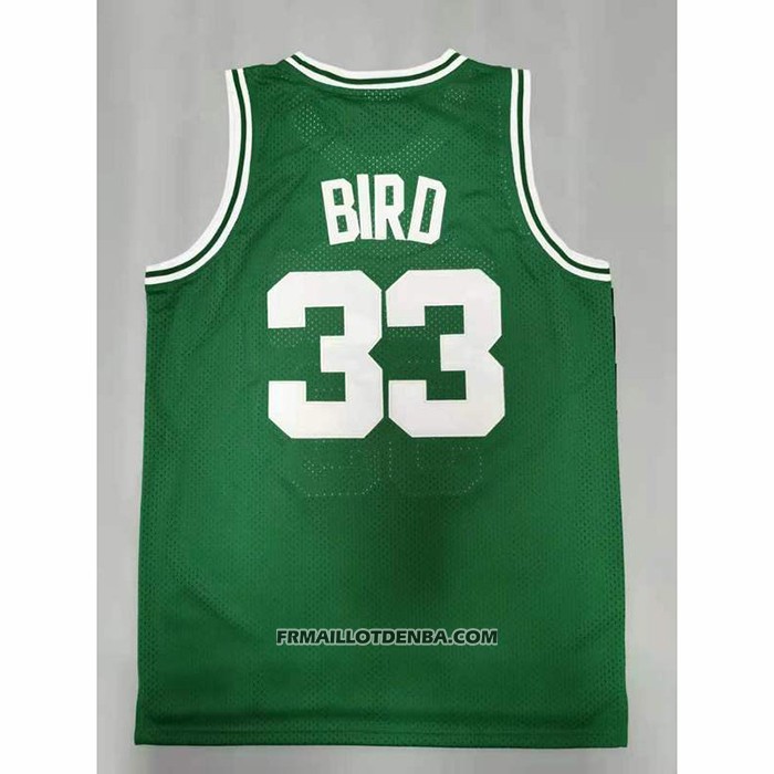 Maillot Boston Celtics Larry Bird NO 33 Mitchell & Ness 1985-86 Vert